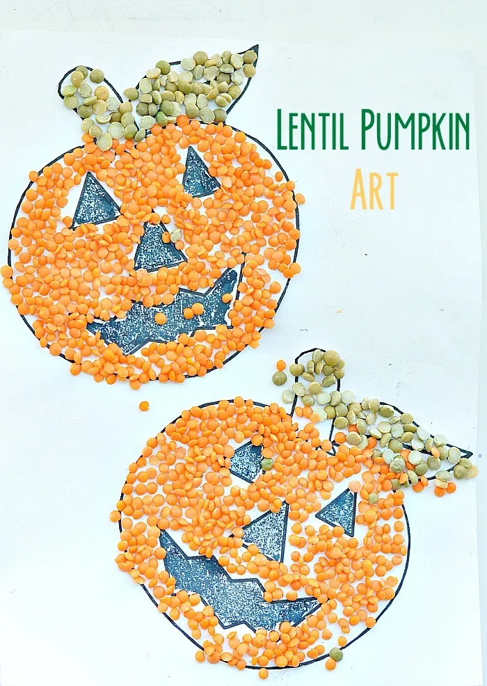 PUMPKINS WITH LENTILS