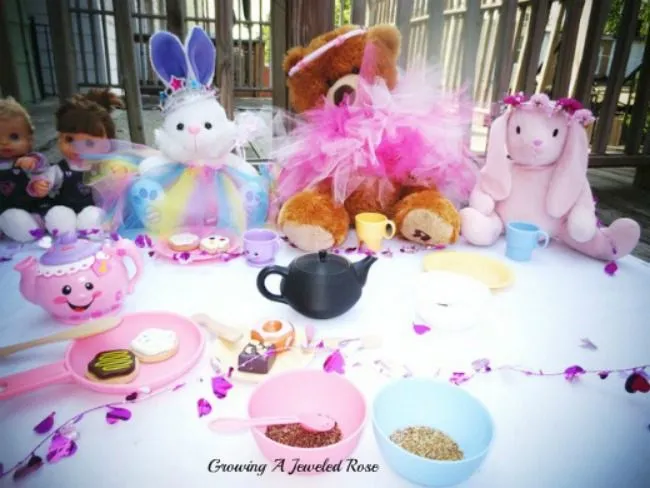 pretend play sensory tea party 0