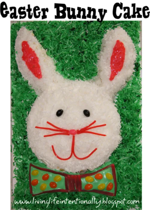 Easter Bunny Cake