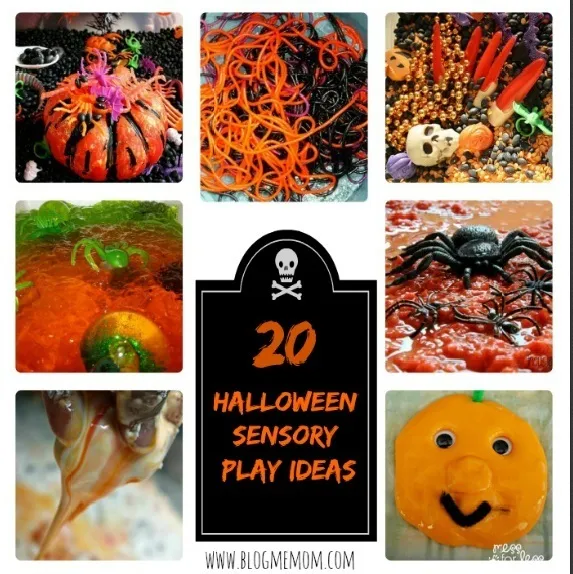 20 Halloween Sensory Play Ideas