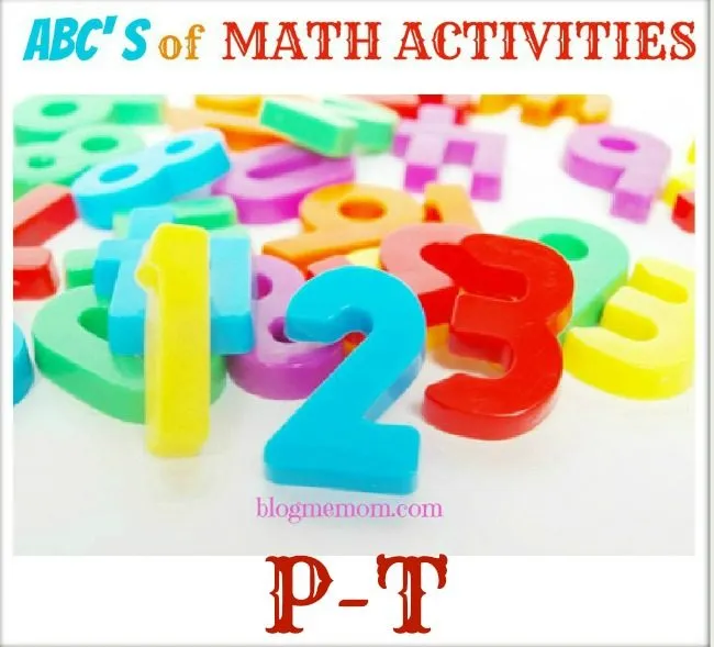 ABC's of Math Activities : P - T