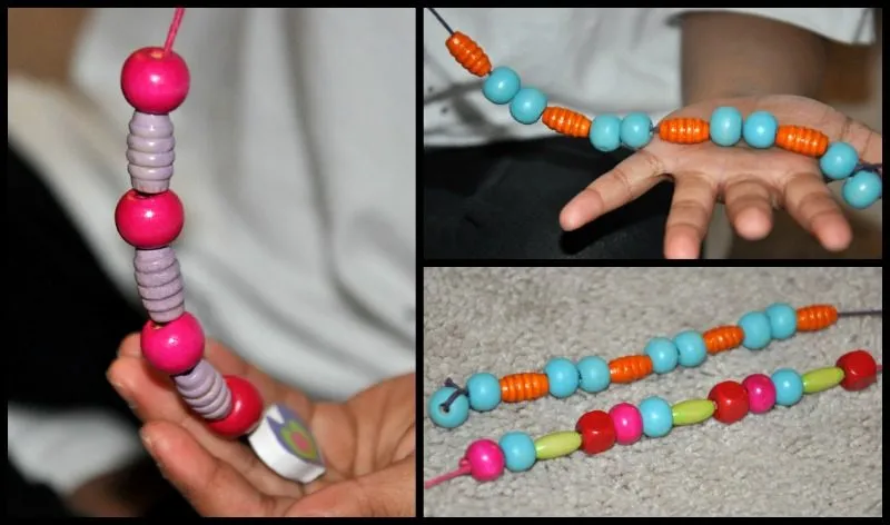 creating patterns with bead