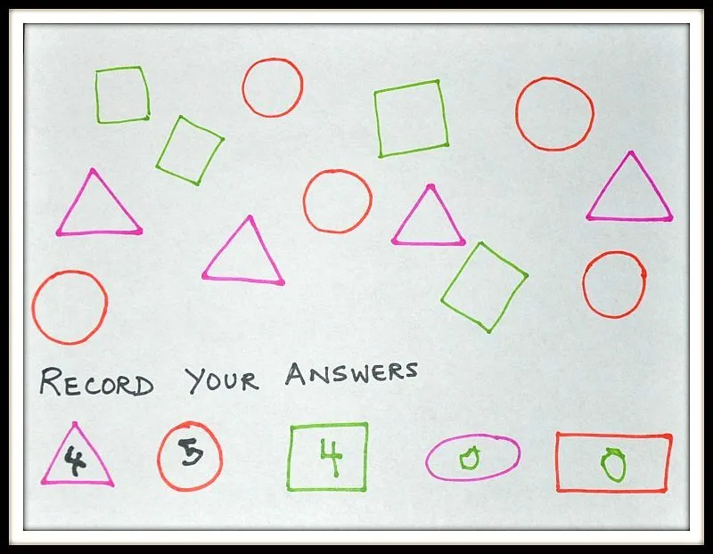 counting with shapes