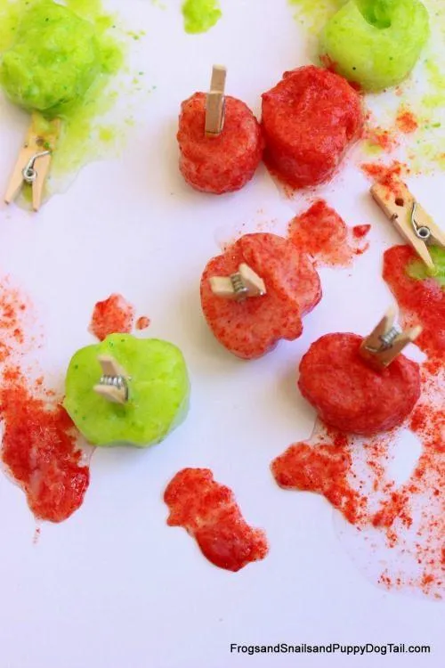 apple art project
