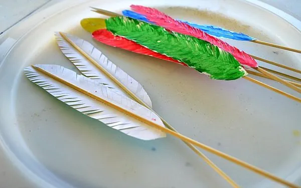 stick them to bamboo skewers
