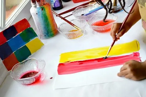 art projects with colors