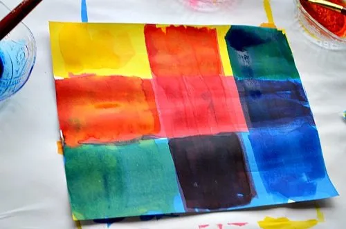 color grids for kids