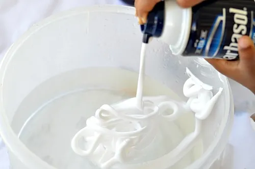 shaving cream art