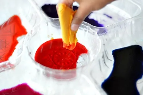 FOLD AND DYE ART