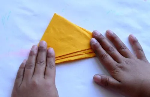 triangle folding