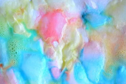 pastel fizzy art