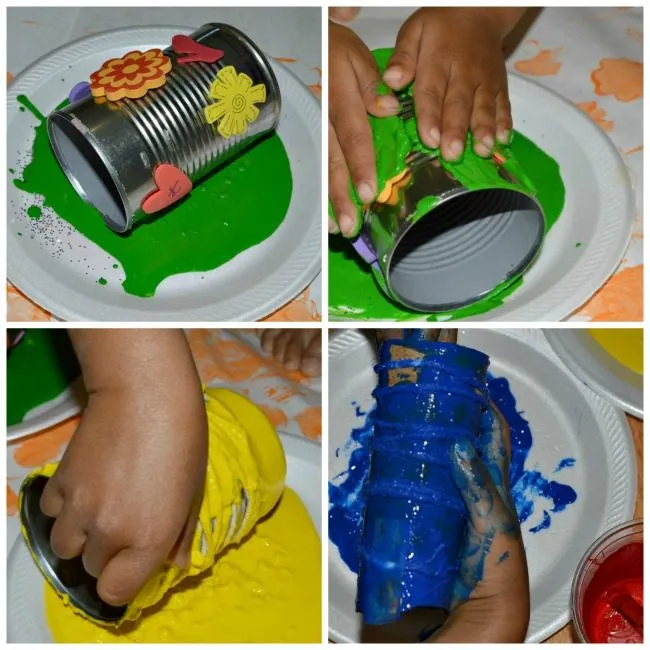 tin can art activity
