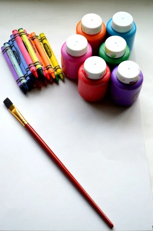 materials for cracked wax resist art