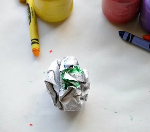 crumpled paper