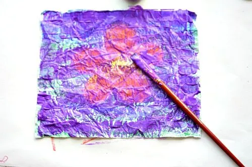 art activities with cracked