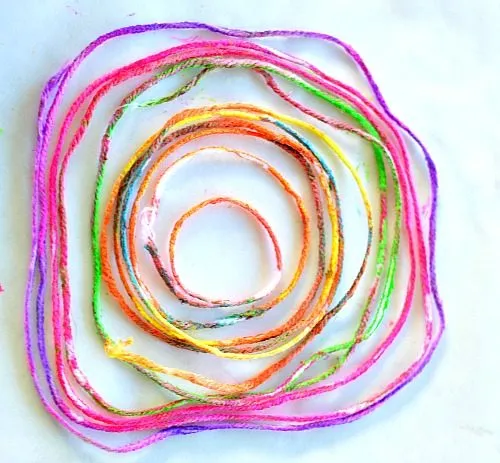 rainbow yarn