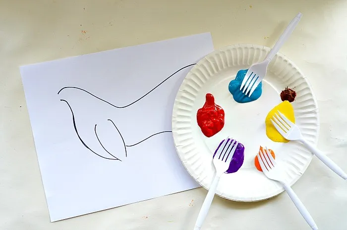 materials for fork art