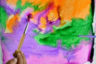 painting with watercolors