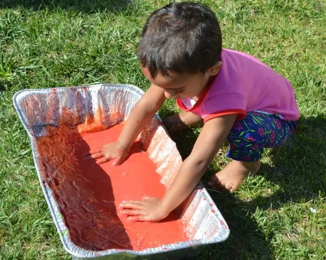 sensory painting