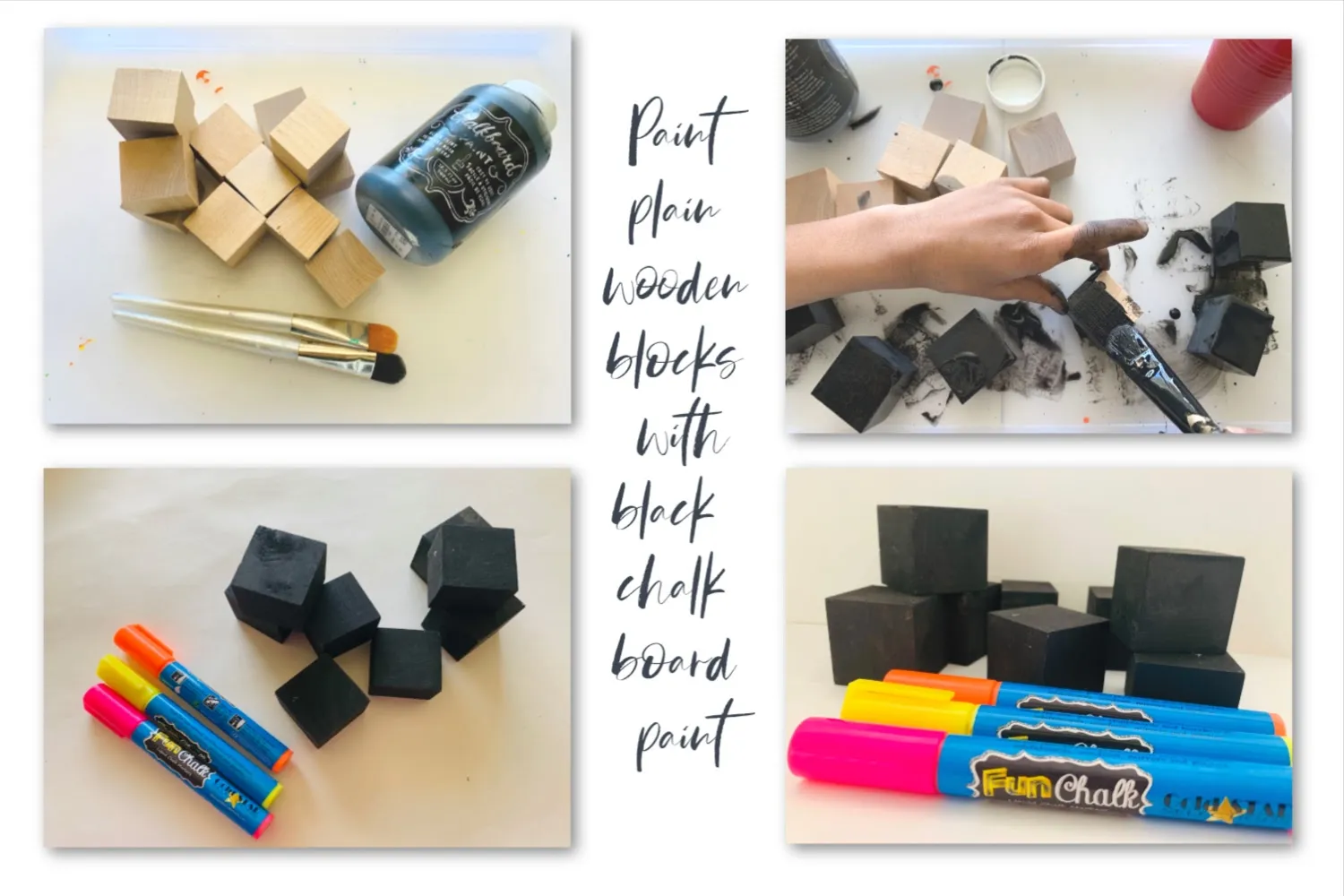 supplies needed for chalk blocks