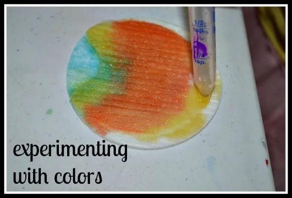 art projects with cotton rounds