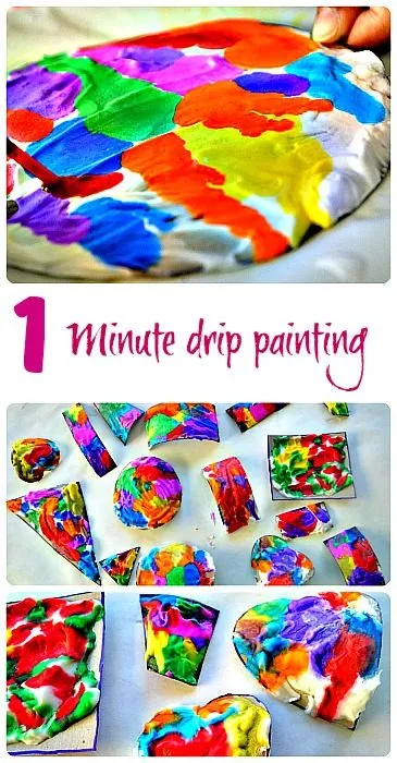 Blog Me Mom Drip Painting