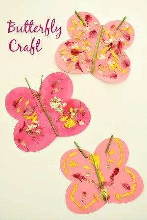 Spring Flower Butterfly Craft