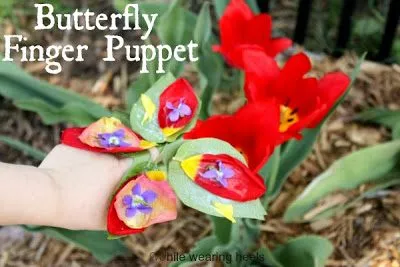 Place Your Butterfly Onto Your Finger