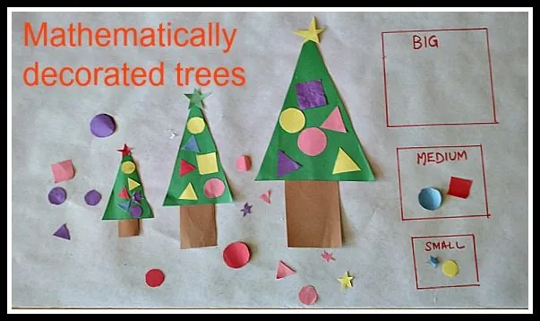 Christmas activities with math
