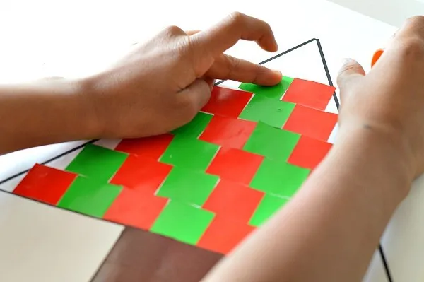 Pattern Christmas Tree Craft