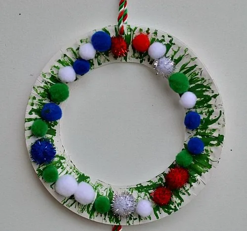 christmas wreath craft