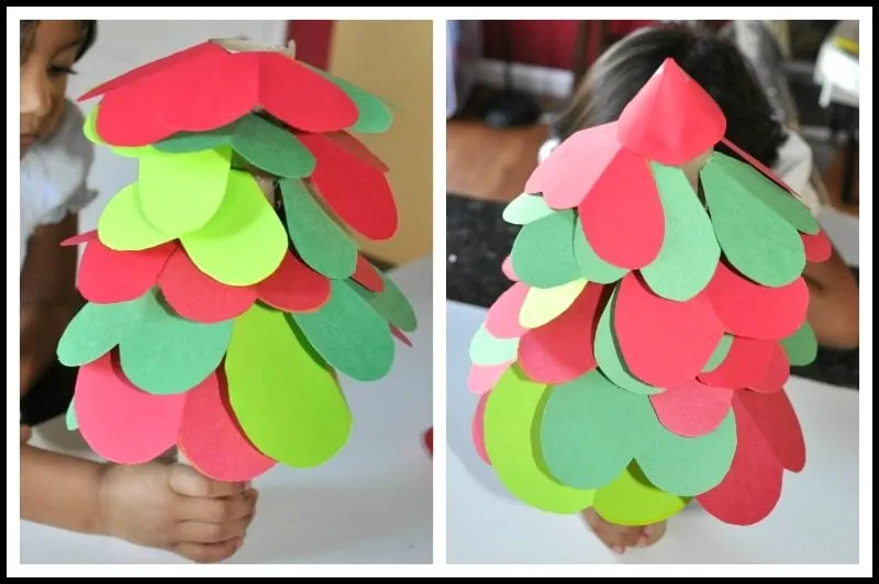 Christmas Tree of Hearts