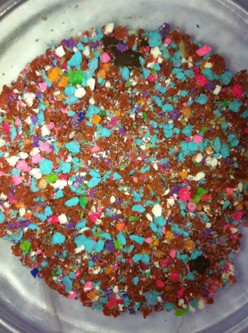 Cloud Dough with Play Dough Sprinkles
