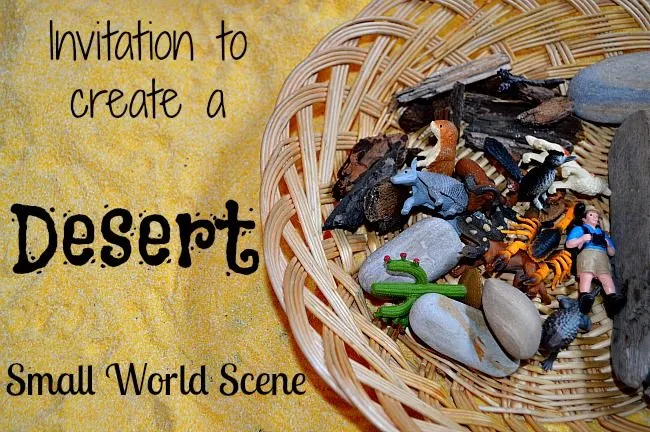 desert small world play