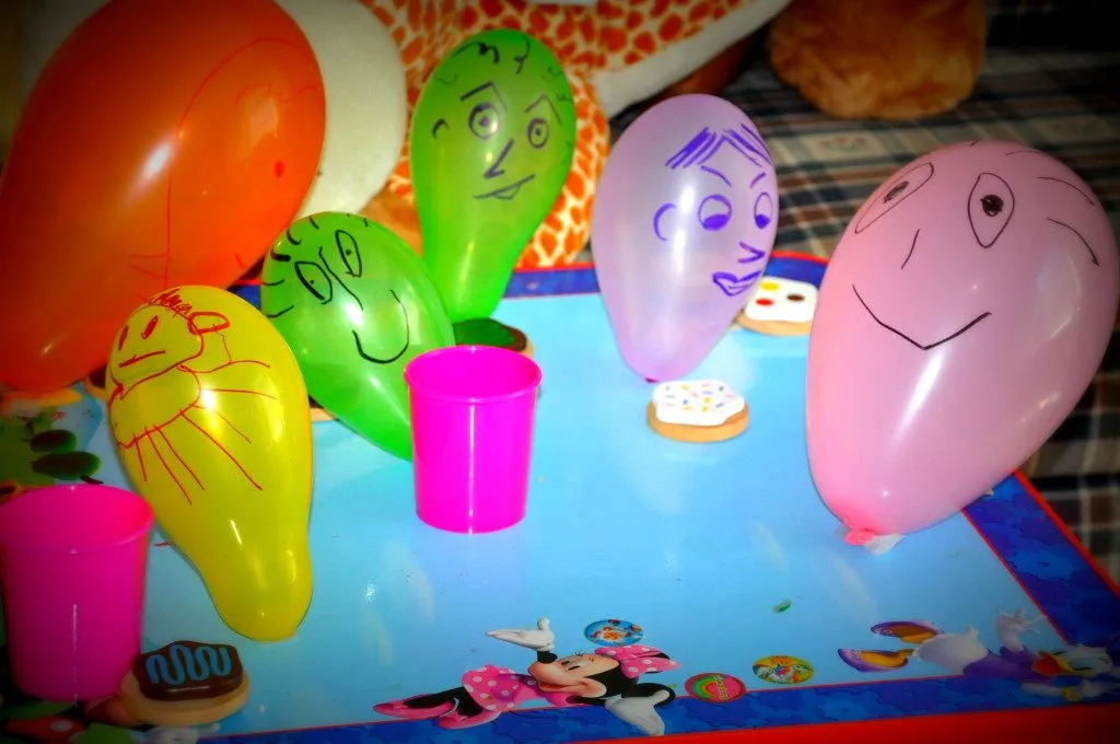Monster Balloon Tea Party