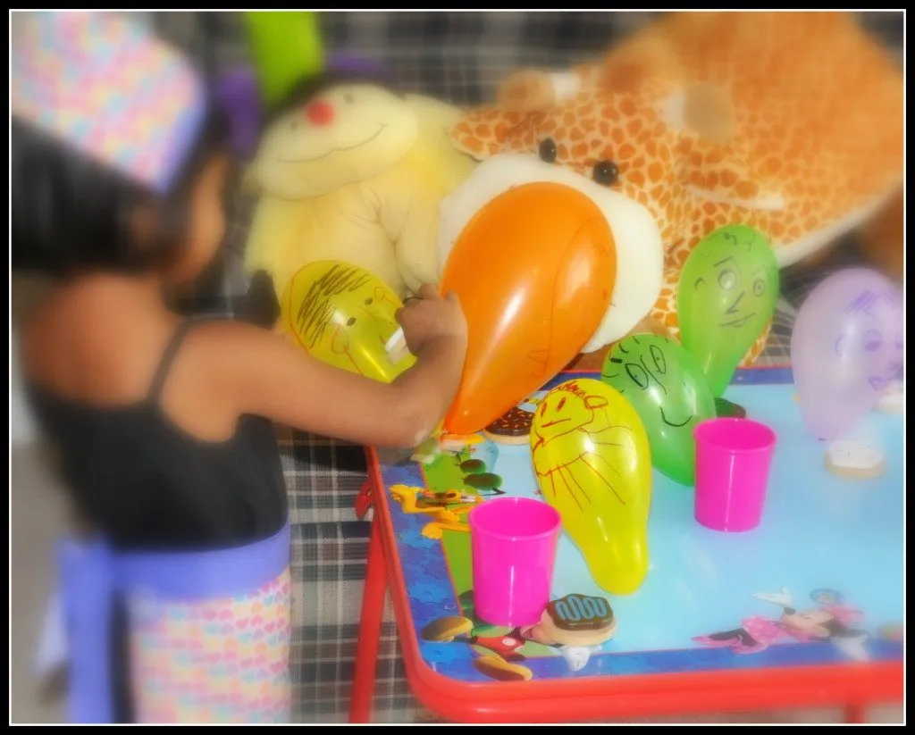 Monster Balloon Tea Party