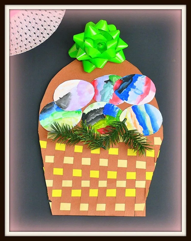 easter basket from blogme