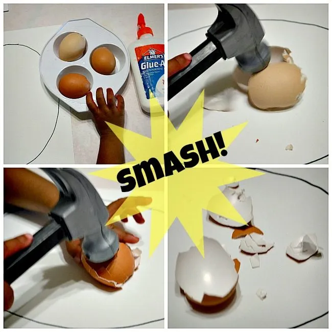 egg break easter craft