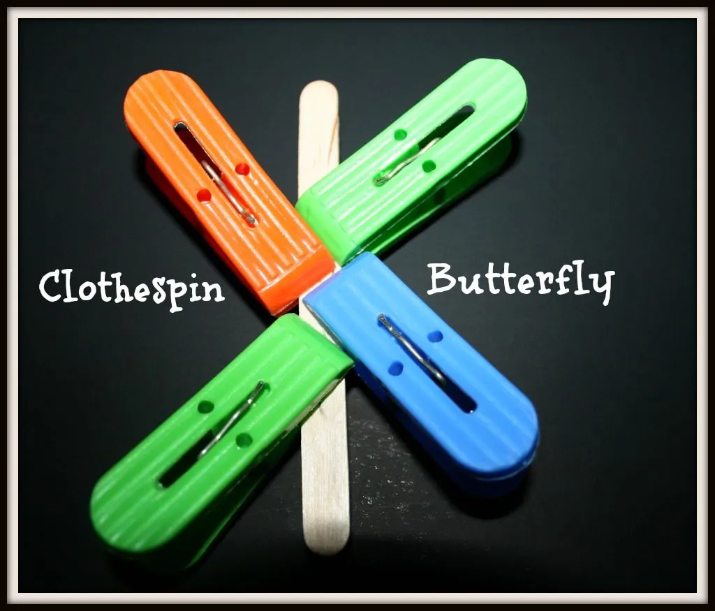 Easy Clothespin Animals