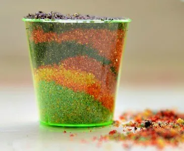 art with scented edible sand forkids