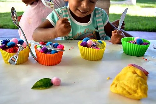 fall play dough