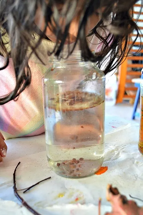 smelling the jars