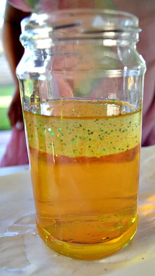 oil and water