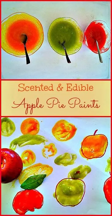 edible apple paints