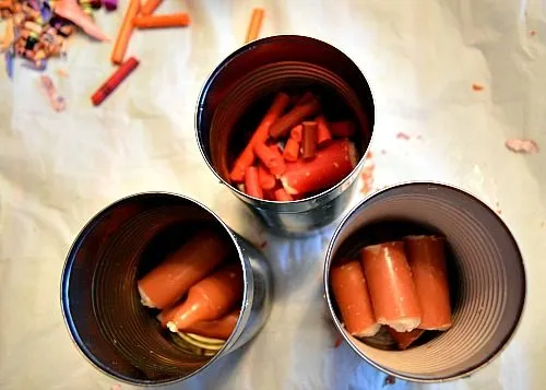 add them in tin cans for fun fall activities