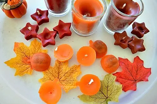 small shape candles