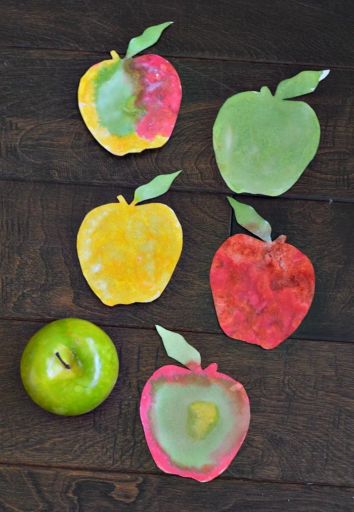 apple art projects