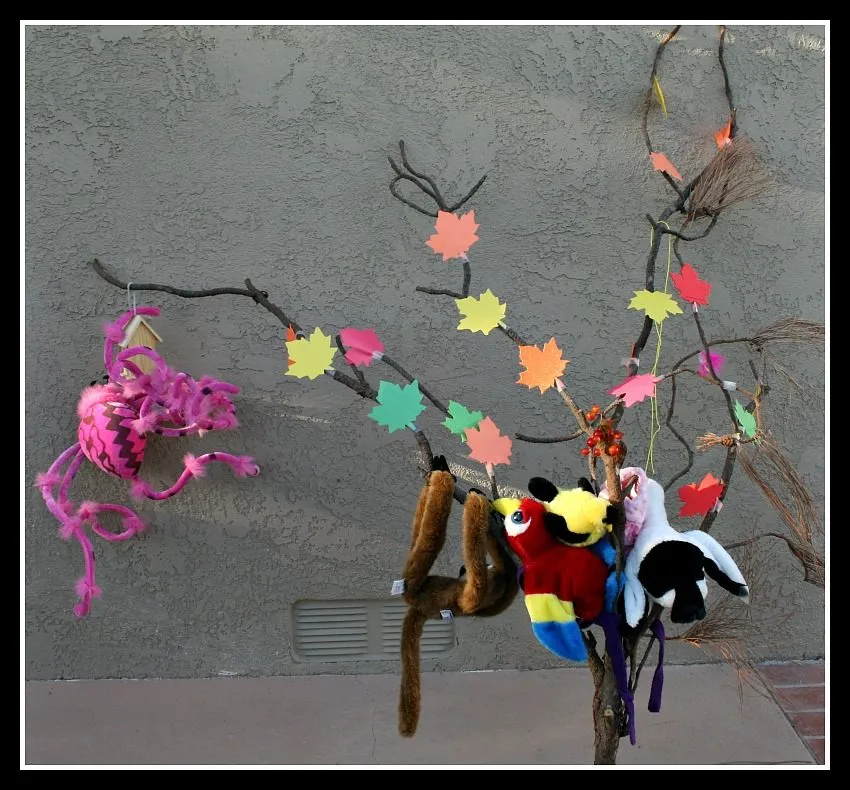 Fall Tree from a Branch