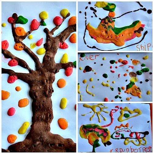 fall tree art project