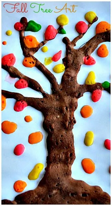 fall tree art and craft